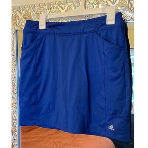 Adidas Rangewear royal blue golf skort. Size S.